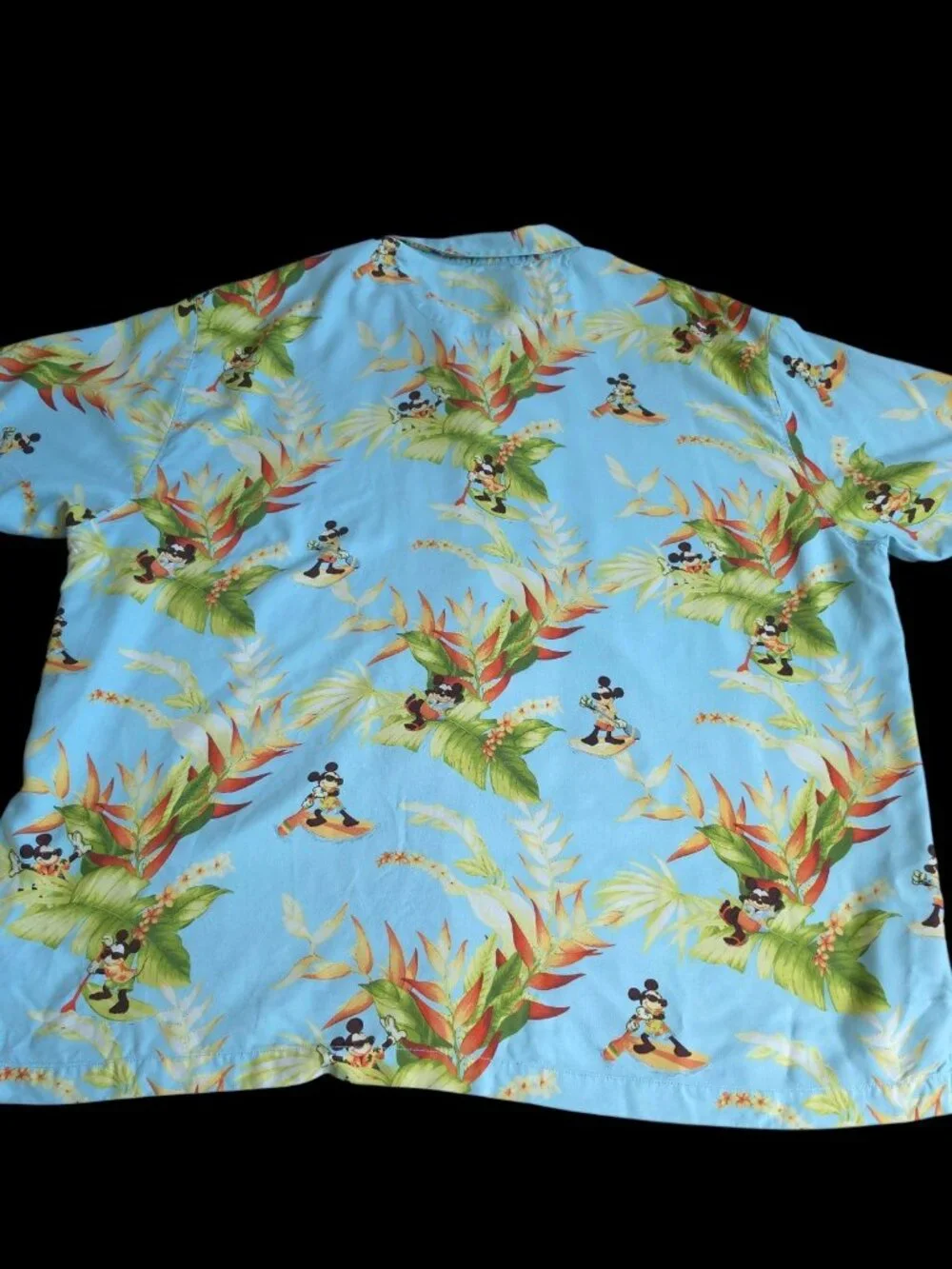 Tommy Bahama x Disney Parks Vacation Mickey Mens 3XL Silk Button Down EUC